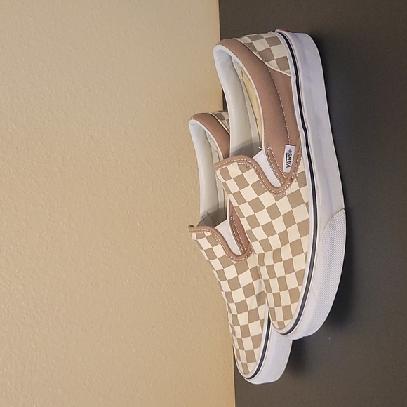 Vans Shoes - Vans Classic Slip On Tiger's Eye Checkerboard Shoes